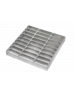 NDS 9" Square Catch Basin Grate - Galvanized Steel