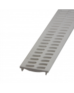 NDS Slim Channel Grate - White