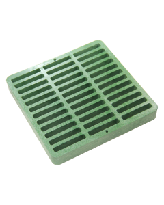 NDS 9" Square Catch Basin Grate - Green