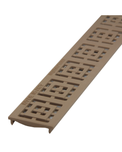 NDS Slim Channel Grate Square - Sand