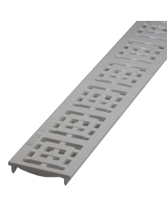 NDS Slim Channel Grate Square - White